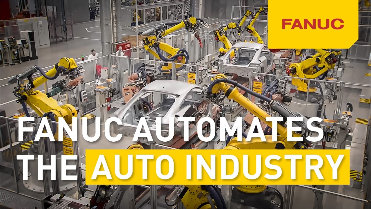 🚗 Where automation meets automotive, there's FANUC!